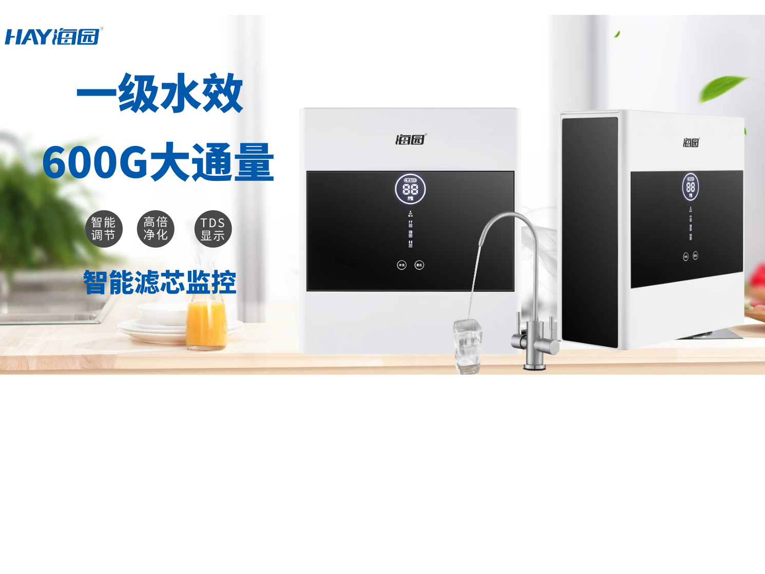 海园新品 | 一级水效与600g并存